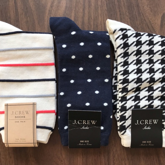 J.Crew crew socks (3 pairs) - Picture 2 of 6